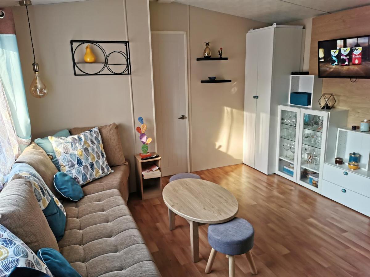 Camping Les Bois Mobil Home Grand Luxe 3Ch 2Sdb Сен-Жан-де-Мон Екстер'єр фото