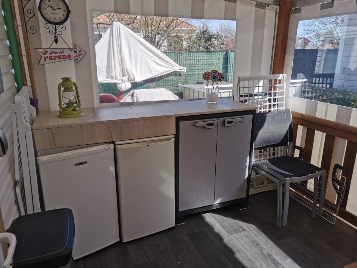 Camping Les Bois Mobil Home Grand Luxe 3Ch 2Sdb Сен-Жан-де-Мон Екстер'єр фото